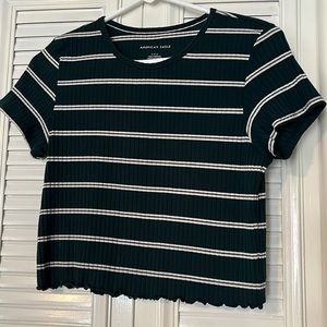 Medium American Eagle Striped Tee